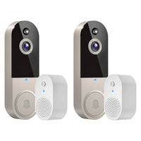 2x SafeDoorbell™ Slimme AI Deurbel + 2x GRATIS Binnenbel