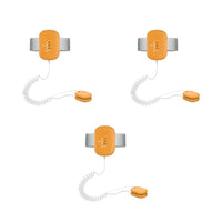 3x NightGuard™ Slim Bedplassingsalarm