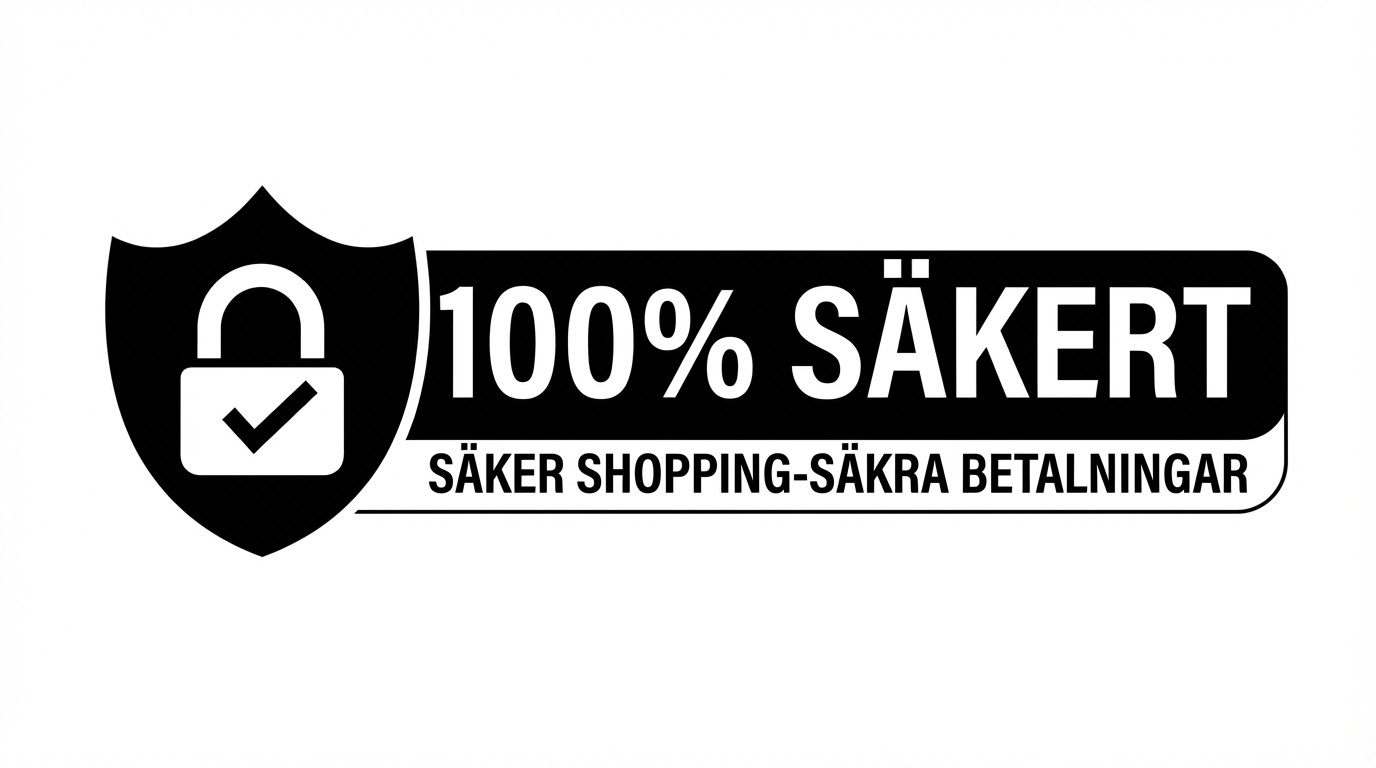 100% säker betalning